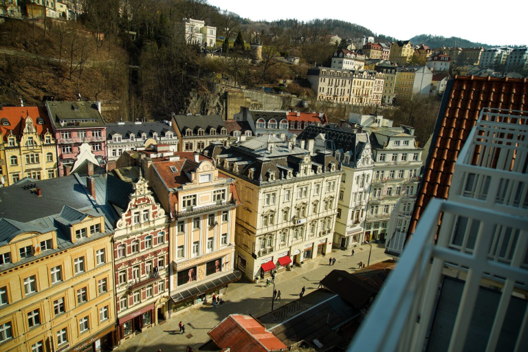 Balcony, Castle Hill Residence, Karlovy Vary