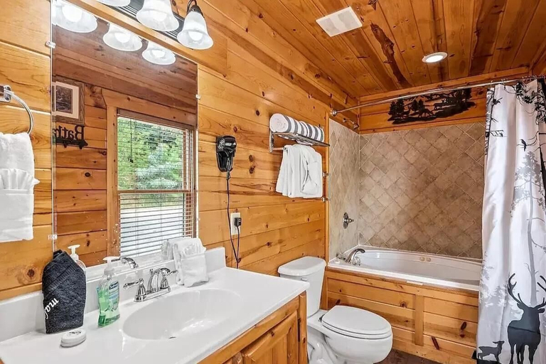 Bathroom 3, Away in the Mountains, Sevier