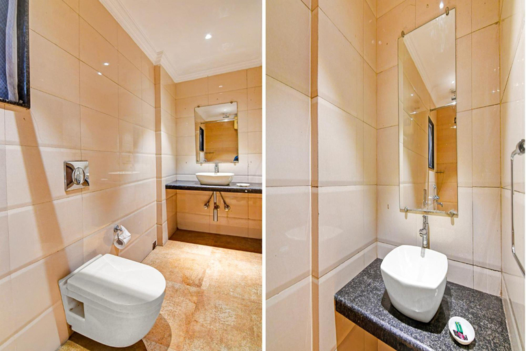 Bathroom, Gulshan International Hotel, Kolkata