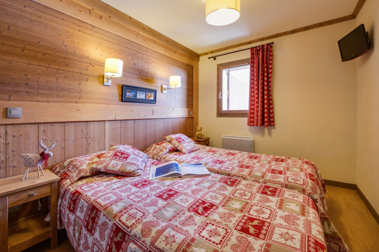 Bedroom 3, Residence Eco Le Ruitor, Savoie
