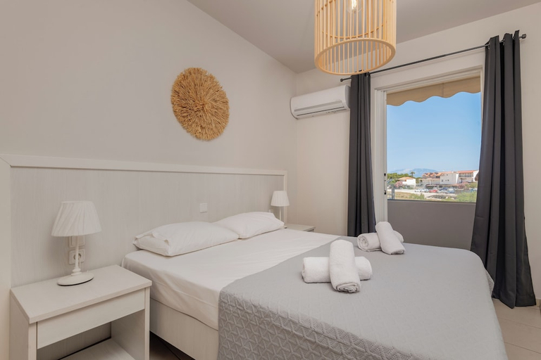 Bedroom 2, Alykes View Apartments, Ionian Islands
