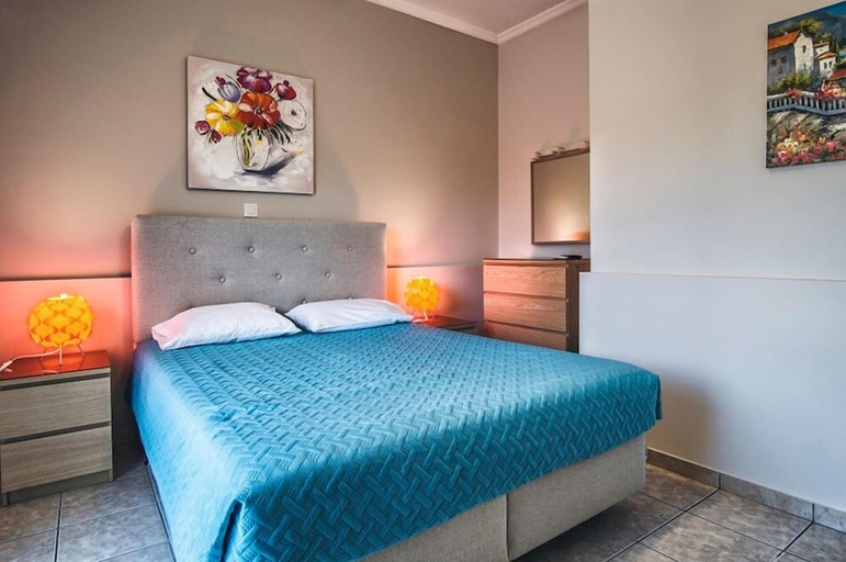 Bedroom 4, Rarakos Houses, Ionian Islands