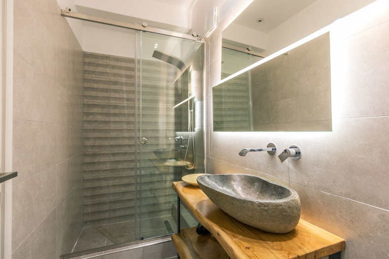 Bathroom 3, Rarakos Houses, Ionian Islands