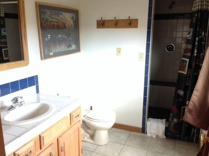 Bathroom 5, Lone Pine Cabins, Grand