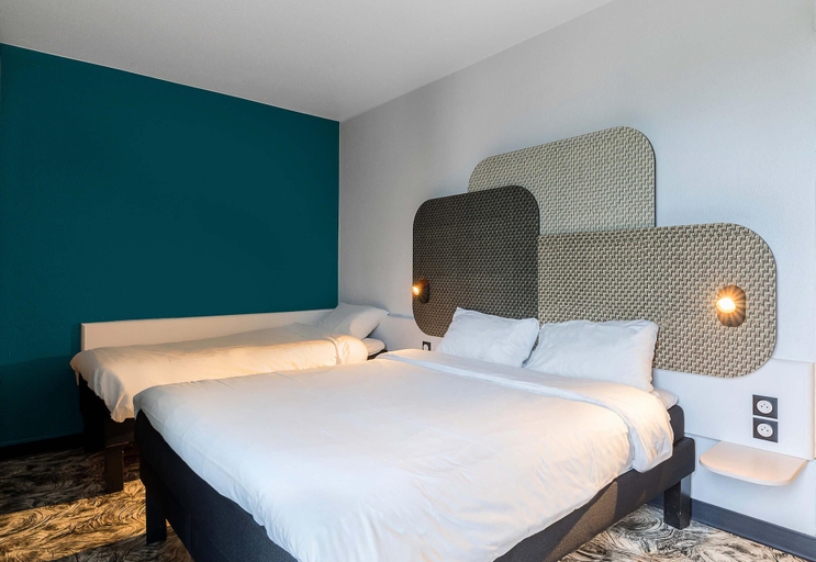 Bedroom 4, B&B HOTEL Rouen Centre Rive Gauche, Seine-Maritime