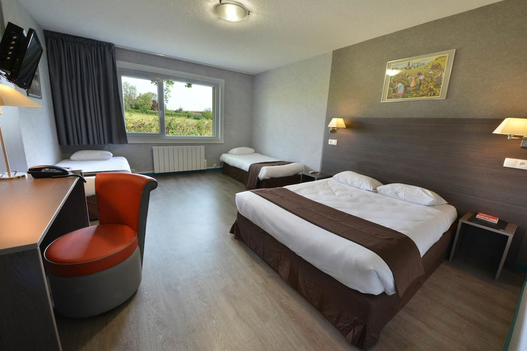 Bedroom 3, Hotel Val Vert, Côte-d'Or