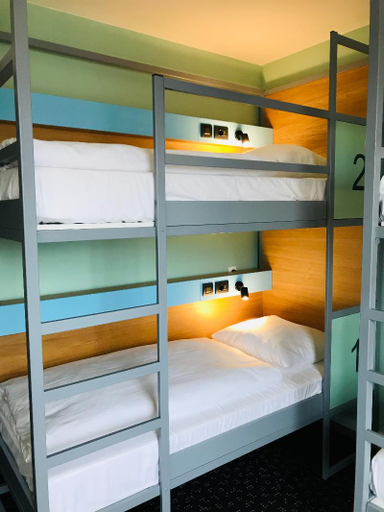 Bedroom 3, Grand Hostel Berlin Urban, Berlin