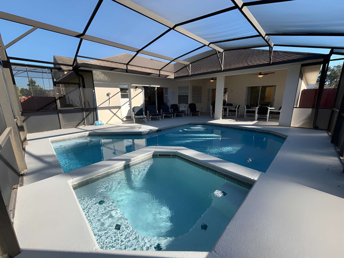 Terrace/patio 3, Disney Area Home | Pool · Spa · Game Room | 5BR Sleeps 14, Osceola