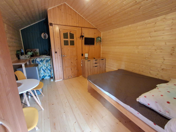 Bedroom 2, Wakacyjne Domki Nad Jeziorem U Falow, Lesko