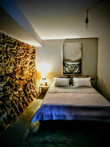 Bedroom, Aegean Deep Blue Andros Ano Aprovato, South Aegean