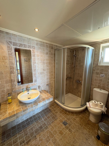 Bathroom, Pantheon Villas, Ionian Islands