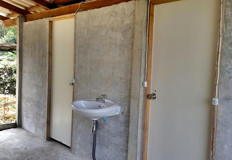 Bathroom 3, Baan AingDoi Homestay, Chiang Dao