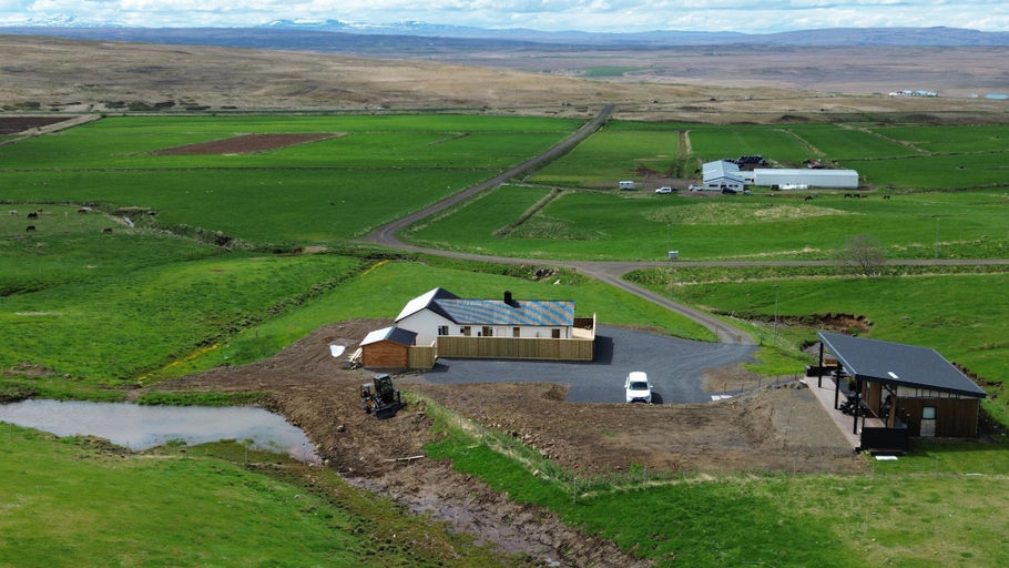 Land view from property 4, Valey Countryside Escape, Húnaþing vestra