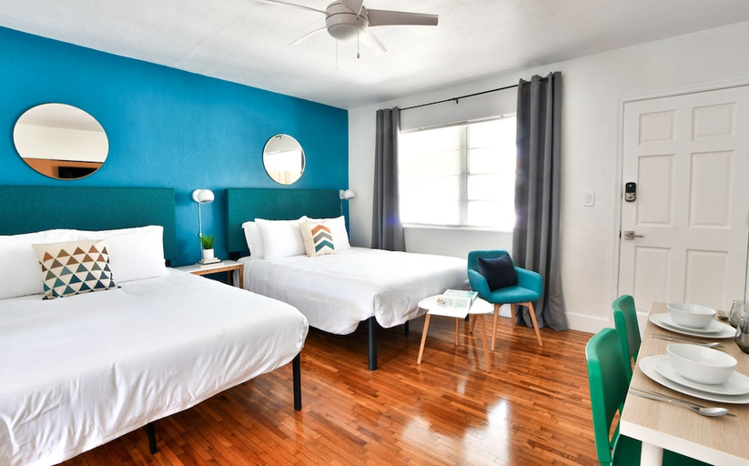 Bedroom 2, Broadway Suites Downtown By Rocketstay, Miami-Dade
