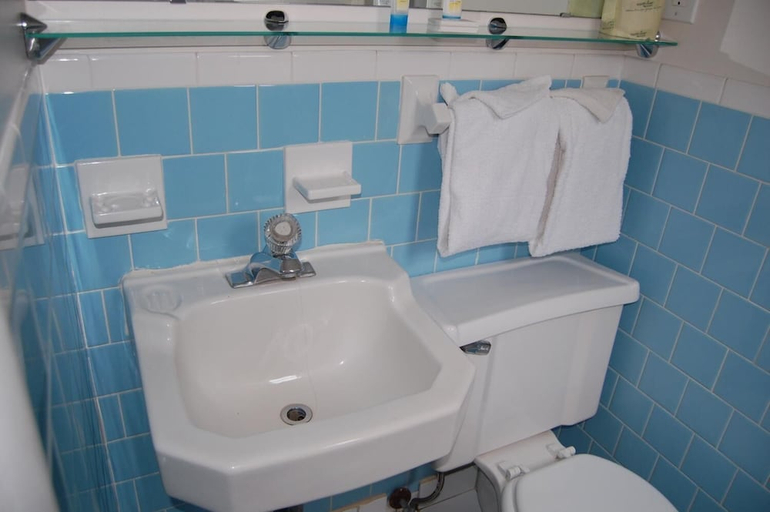 Bathroom, Sea Breeze Inn, Worcester