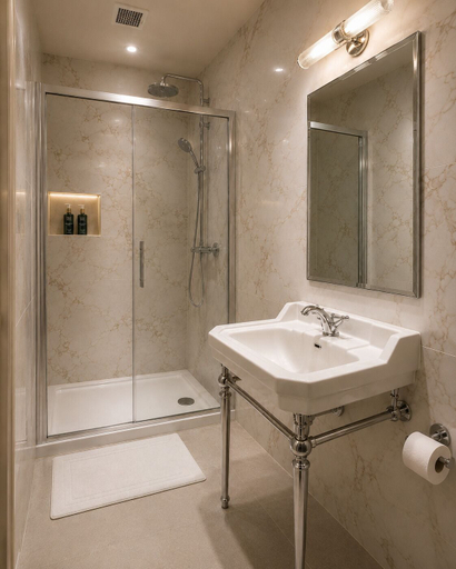 Bathroom 4, Powerscourt Arms Hotel