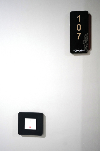 Interior detail, TheCloud Hotel, Nizamabad
