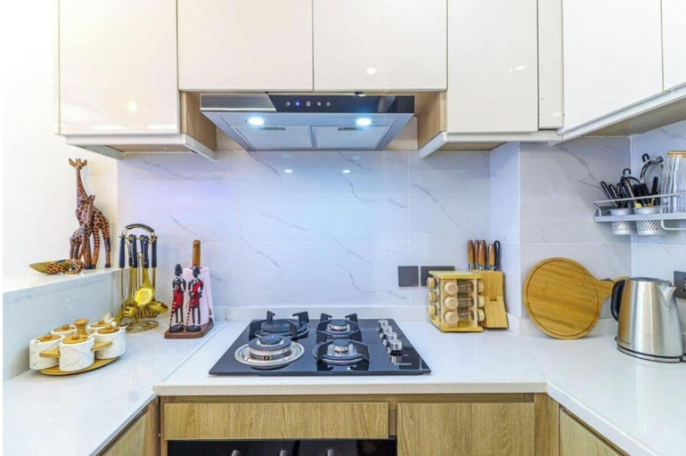 Private kitchen 5, The Riara Retreat-Modern Comfort, Kibra