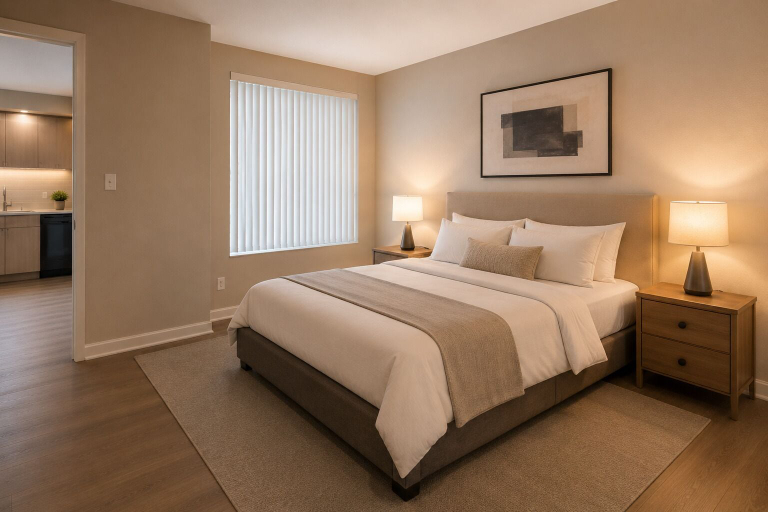 Room 2, Jarvis Point Suites, Toronto