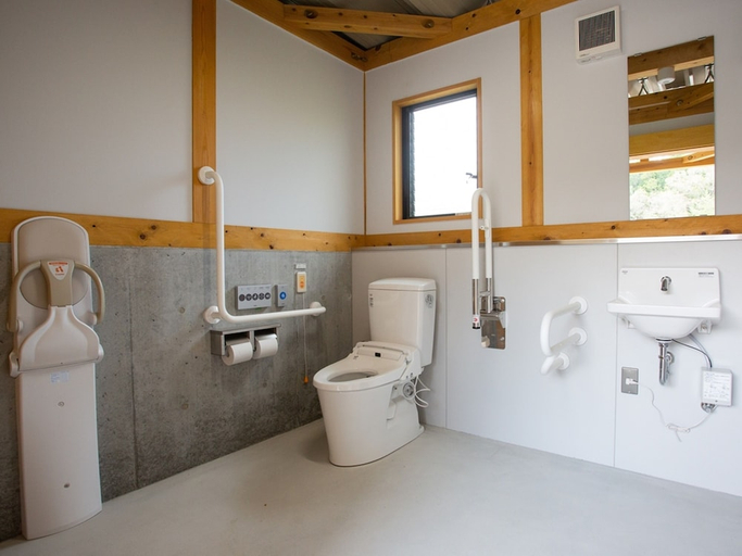 Bathroom 3, Shinji Furusato Forest Park, Matsue