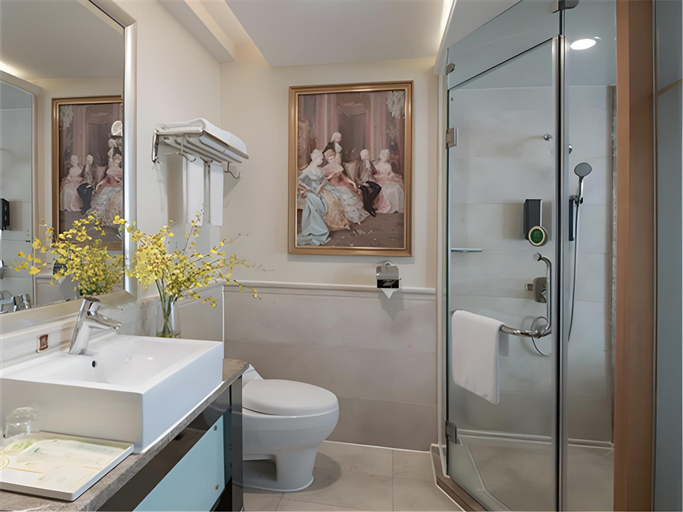 Bathroom, Vienna Hotel Dongguan ChangAn Wanda Plaza, Dongguan