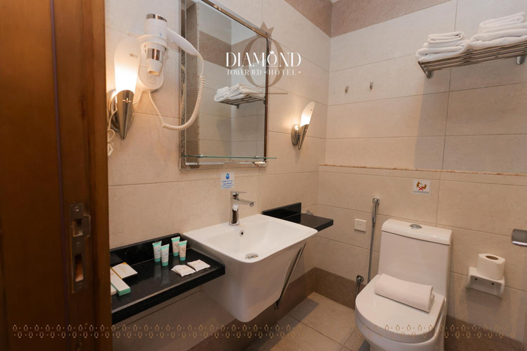 Bathroom 3, Diamond Tower Hotel, Jeddah
