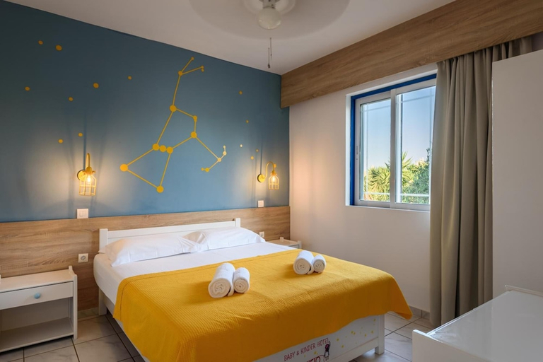 Bedroom 3, Paradisio Baby & Kinder Hotel, Crete