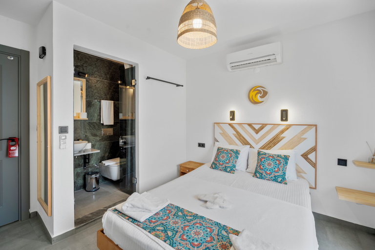 Bedroom 3, The Green Goose Hotel, Datça