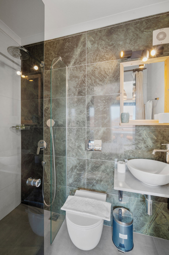 Bathroom 5, The Green Goose Hotel, Datça