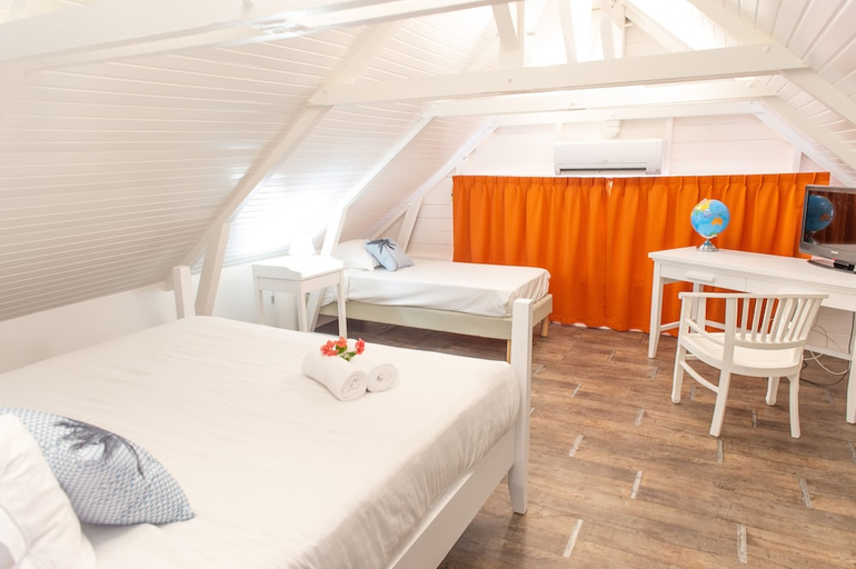 Bedroom 2, Frégate Bleue - Boutique Hotel, Le François