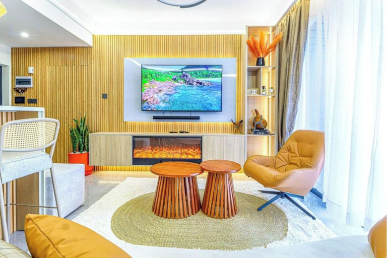 Living area 2, The Riara Retreat-Modern Comfort, Kibra