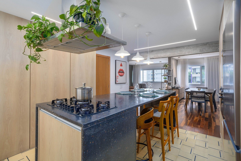 Private kitchen 5, Edificio Marcia, São Paulo