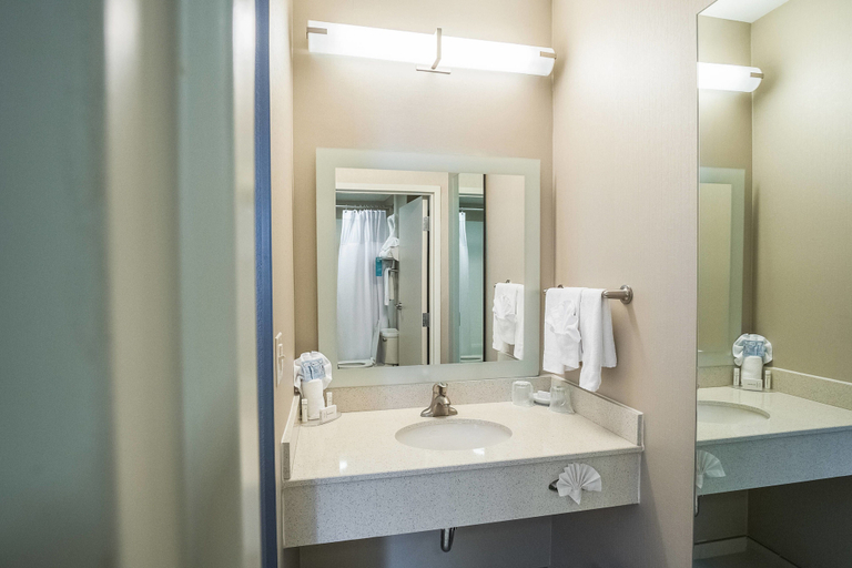 Bathroom 4, SpringHill Suites Winston-Salem Hanes Mall, Forsyth