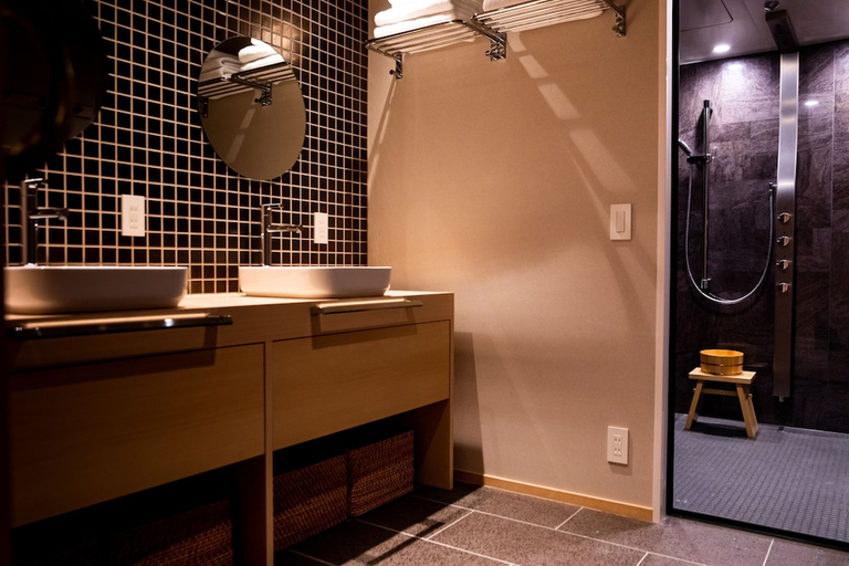 Bathroom 3, THE MACHIYA Ebisuya, Kyoto