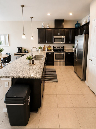 Private kitchenette, Travelers House Orlando, Osceola