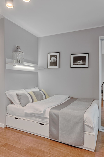 Bedroom 2, Mennica Central Apartments, Warsaw