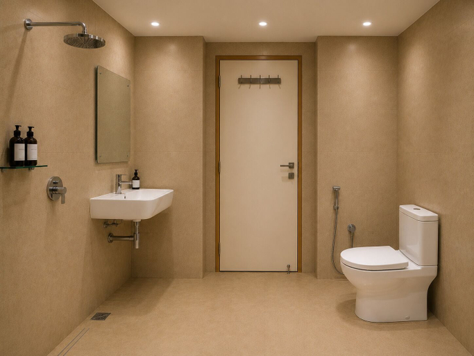 Bathroom 4, Hotel Vrindavan Sultanpur, Sultanpur