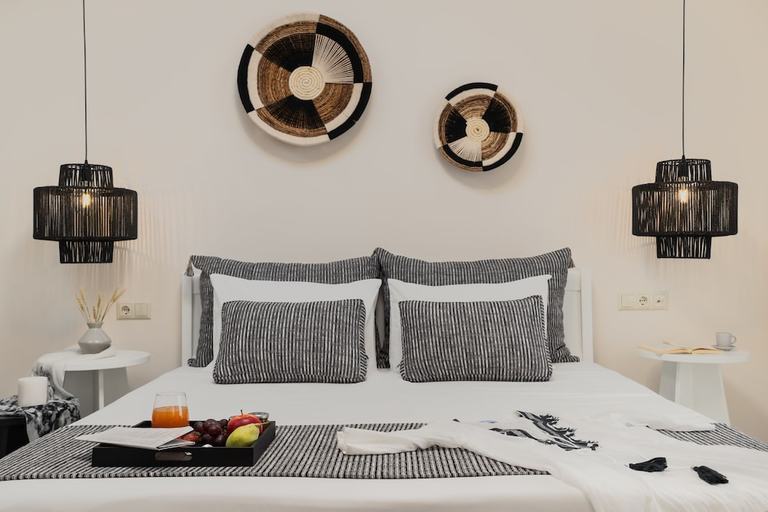 Bedroom 2, Ormos Holiday Studios, South Aegean