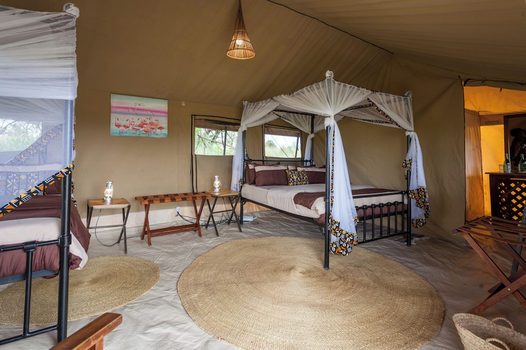 Bedroom 2, Gnu Mara River Camp, Serengeti