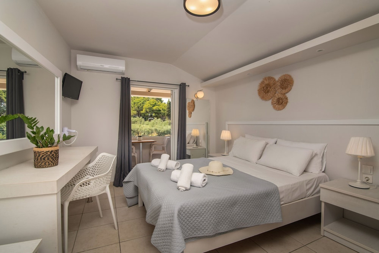 Bedroom 4, Alykes View Apartments, Ionian Islands