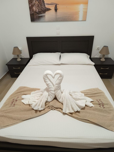 Bedroom, Apartments Kalaitzakis with private pool, Crete