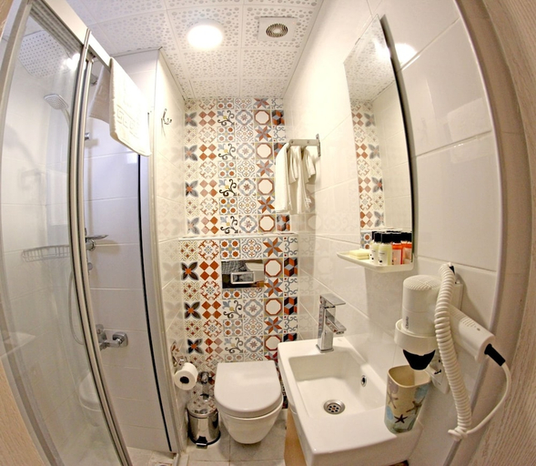 Bathroom 5, Stafilia Bozcaada - Adults Only, Bozcaada