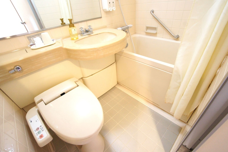 Bathroom 3, Hotel Trend Mito, Mito