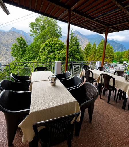 Outdoor dining 4, The Kalp, Chamoli