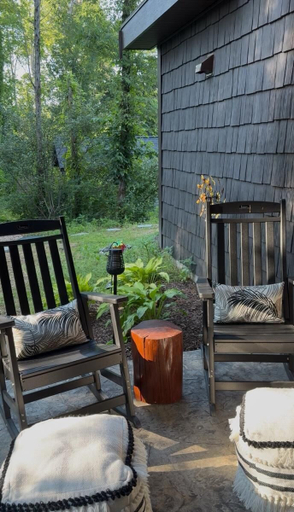 Terrace/patio, The Ancient Bear's Den, Sevier
