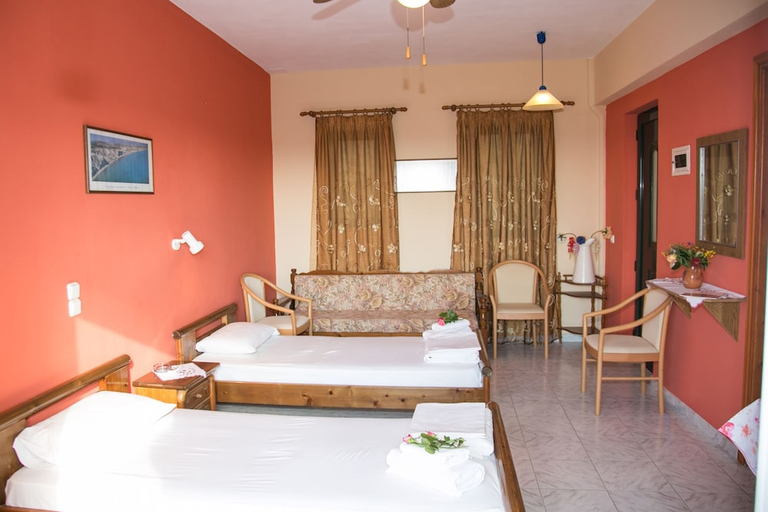 Bedroom 3, Almyros Studios & Apartments, Ionian Islands