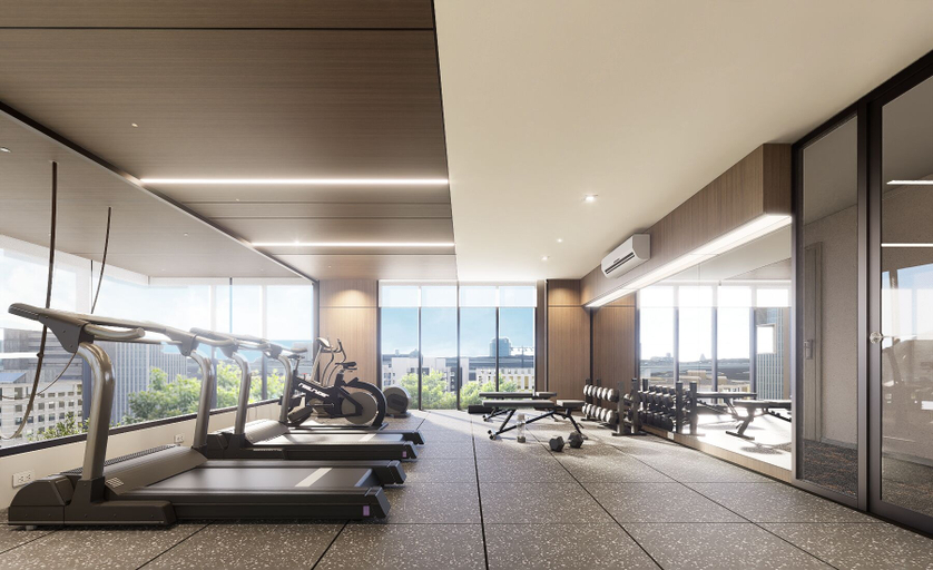 Fitness facility, Bridge Siriraj, Bangkok Noi