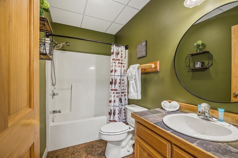 Bathroom 3, Whiskey Mountain, Sevier
