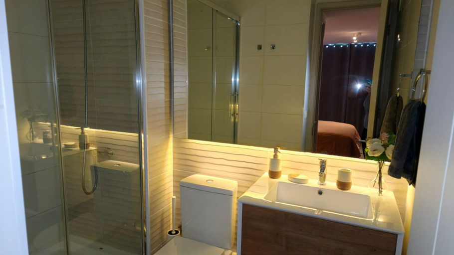 Bathroom 3, Alojamiento en San Diego 376, Cordillera