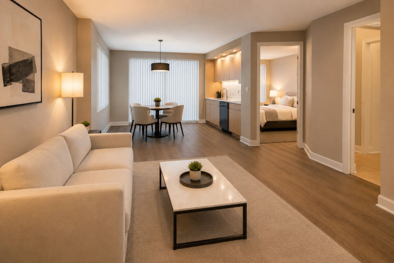 Interior, Jarvis Point Suites, Toronto